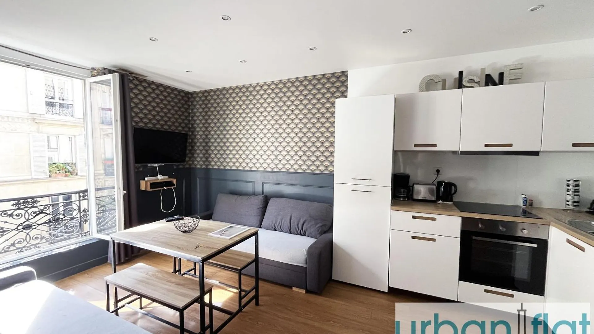 דירה Urban Flat 18 - Charming 2Bdr Parisian Home